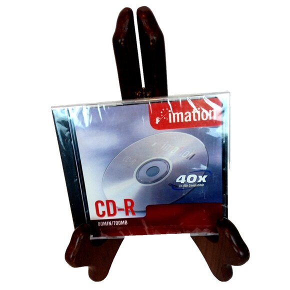 Imation CD-R 1x-48x Compatible 80 min/700 MB Sealed Package - Picture 1 of 5